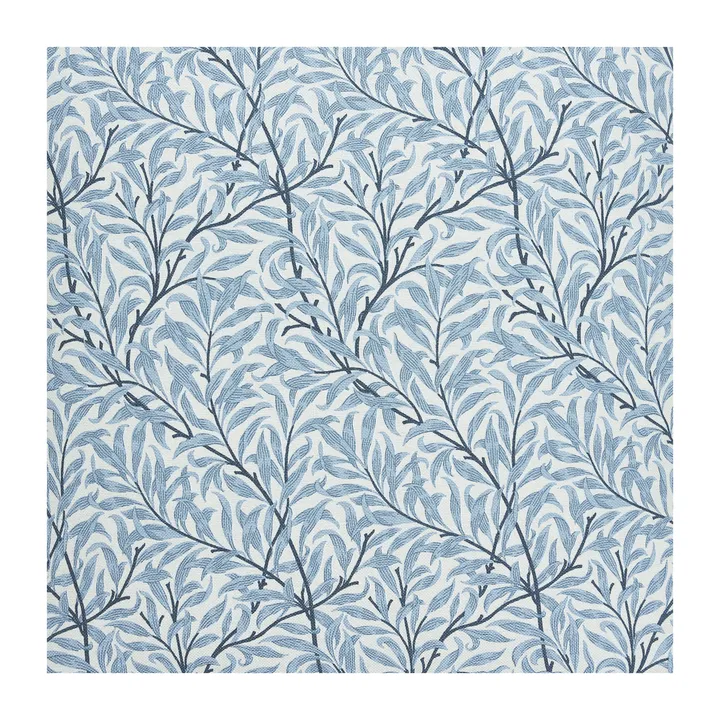Ramas fabric - White-light blue - Jakobsdals