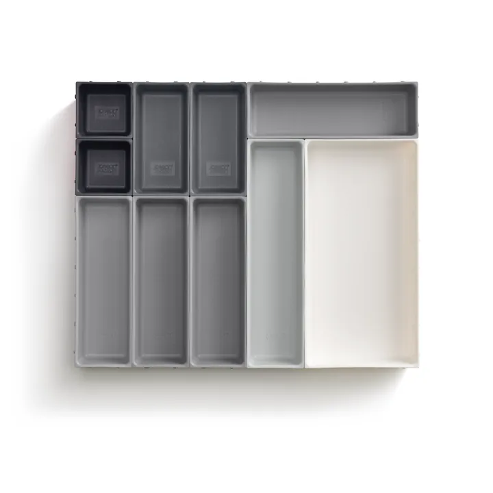 Blox cutlery set 10 pieces - Grey - Joseph Joseph