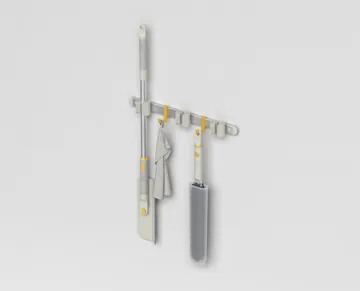 Cleantech storage rail - Silver - Joseph Joseph
