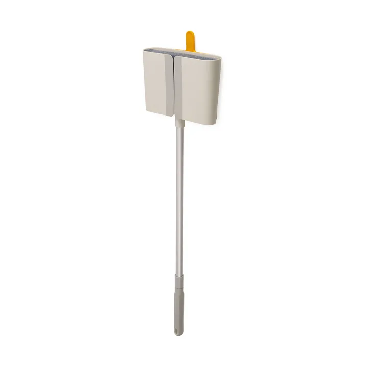 Cleantech wall-mounted dustpan brush - Stone - Joseph Joseph