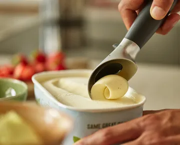 Elevate ice cream scoop 21 cm - Grey - Joseph Joseph