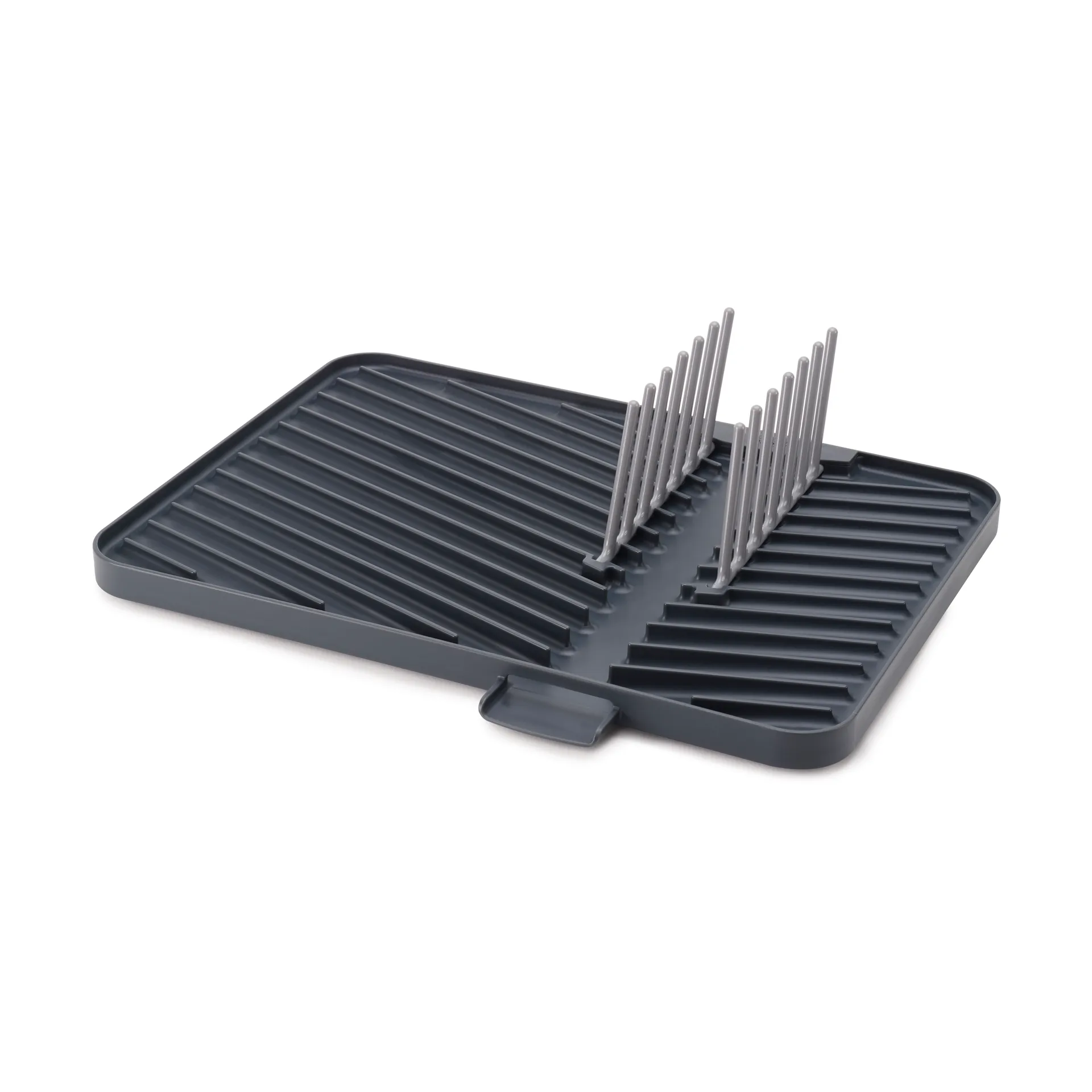 Flip-up dish rack 40 cm, Grey Joseph Joseph