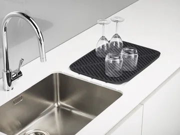 Flume draining mat large 43.5 cm - Grey - Joseph Joseph