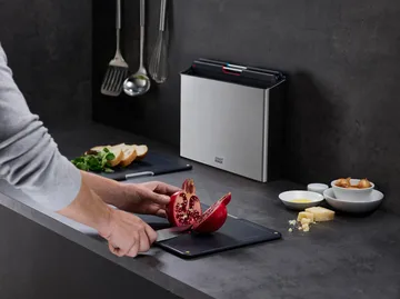 Folio steel cutting board 4 pieces - Steel - Joseph Joseph