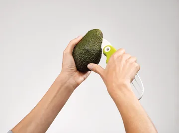 Goavocado 3-in-1 Avocado Slicer - Green-white - Joseph Joseph