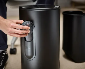 Joseph Joseph Arc pedal bin 10 L - Carbon black - Joseph Joseph