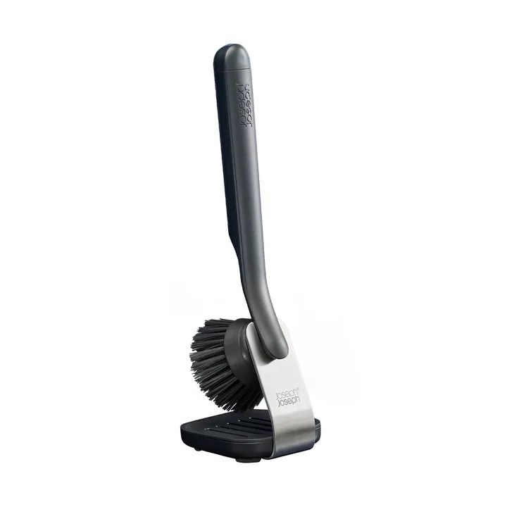 Joseph Joseph Sinktech dish brush steel stand - Grey - Joseph Joseph