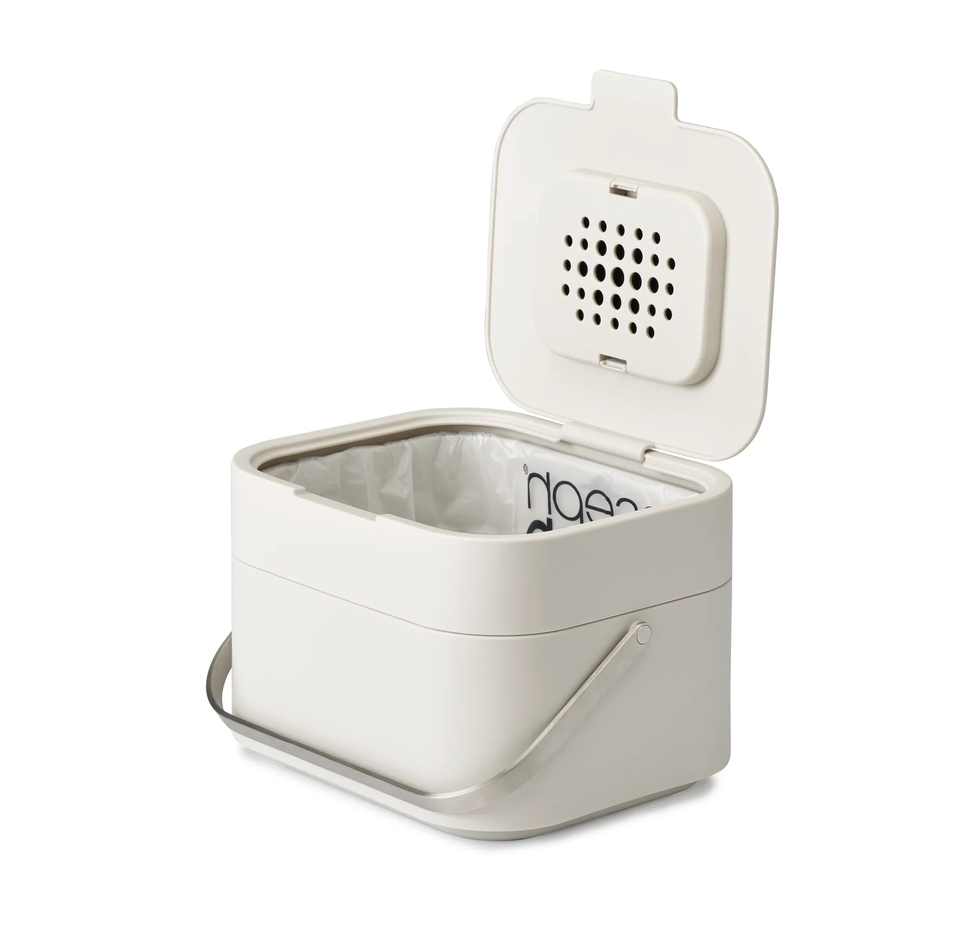 Joseph Joseph Stack 4 food waste bin, Stone Joseph Joseph