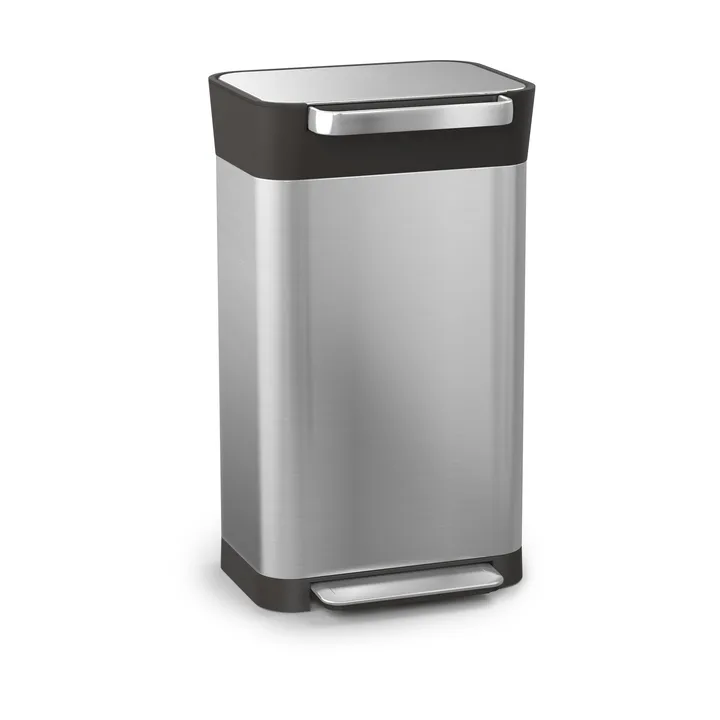 Joseph Joseph Titan trash compactor pedal bin 30 L - Stainless steel - Joseph Joseph