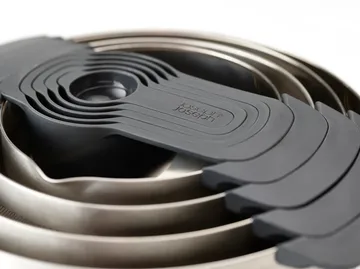 Nest Bowl Set 9 Pieces - Stainless steel - Joseph Joseph