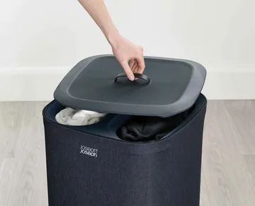 Tota laundry basket 60 L - Black - Joseph Joseph