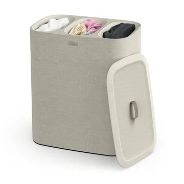 Tota Trio laundry basket 90 L - Ecru - Joseph Joseph
