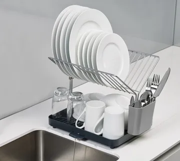 Y-Rack dish rack 35.8 cm - Grey - Joseph Joseph