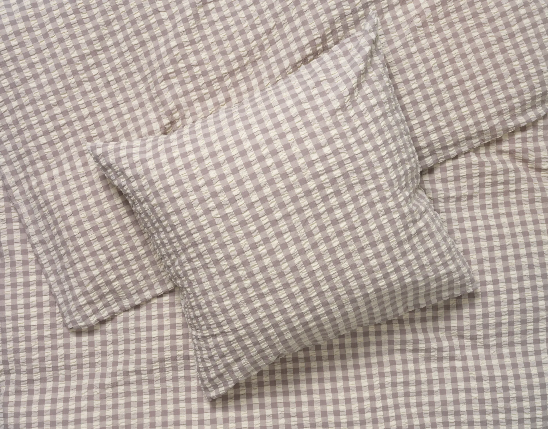 Bæk&Bølge bed set 150x210 cm, grey-birch Juna