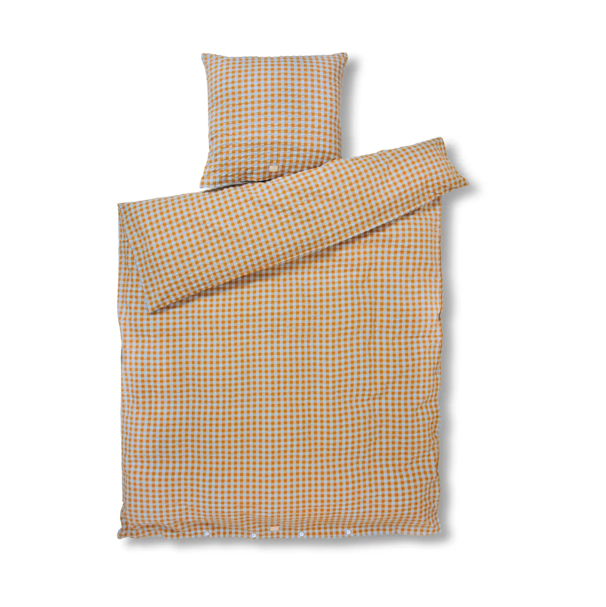Bæk&Bølge bed set 150x210 cm, Light blue sand Juna