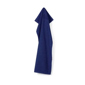 Check towel 50x100 cm - Navy blue - Juna