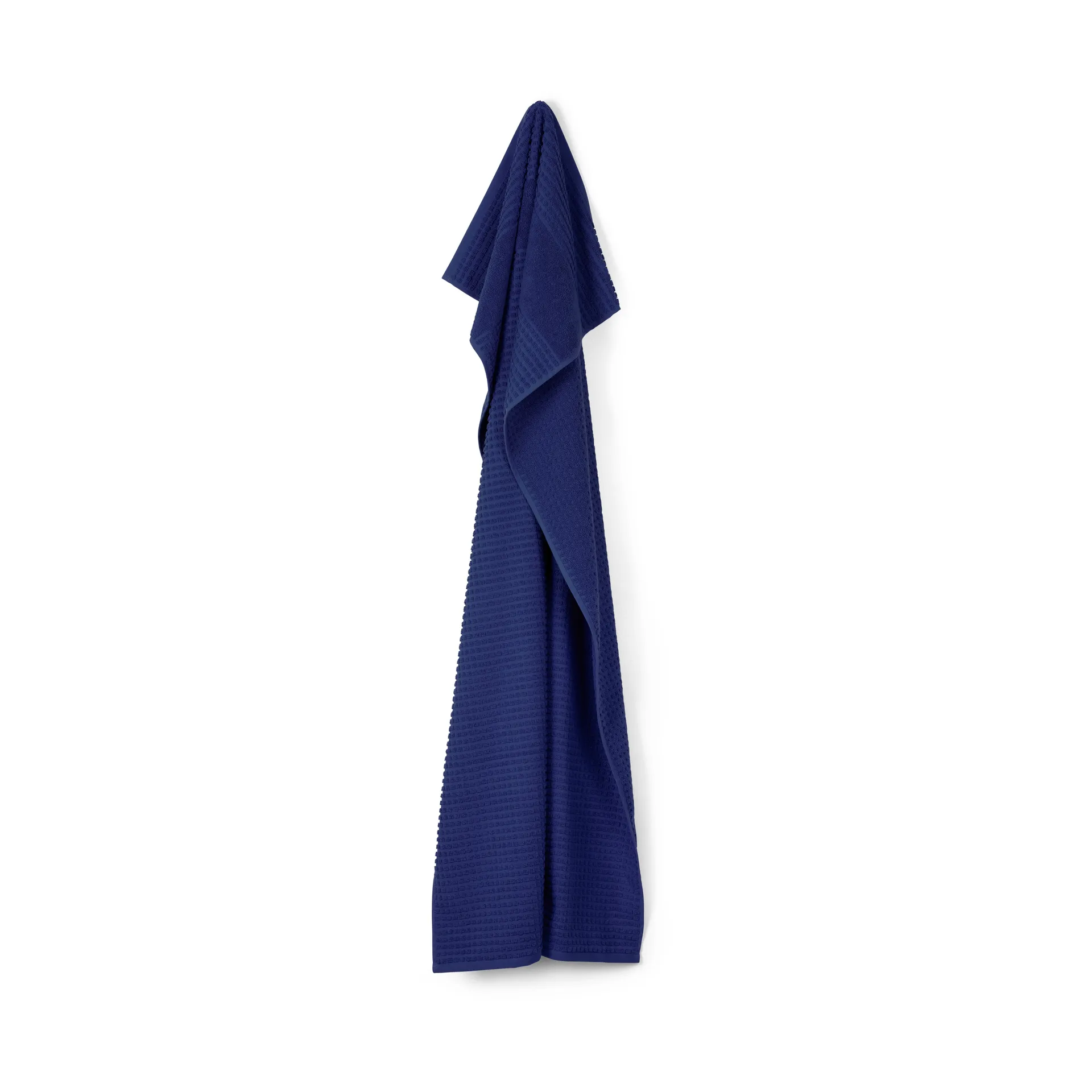 Check towel 70x140 cm, Navy blue Juna