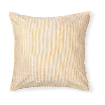 Monochrome Lines pillowcase 50x60 cm - Ochre-white - Juna