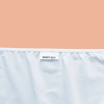 Juniper fitted sheet 180x200 cm - Snow White - Juniper