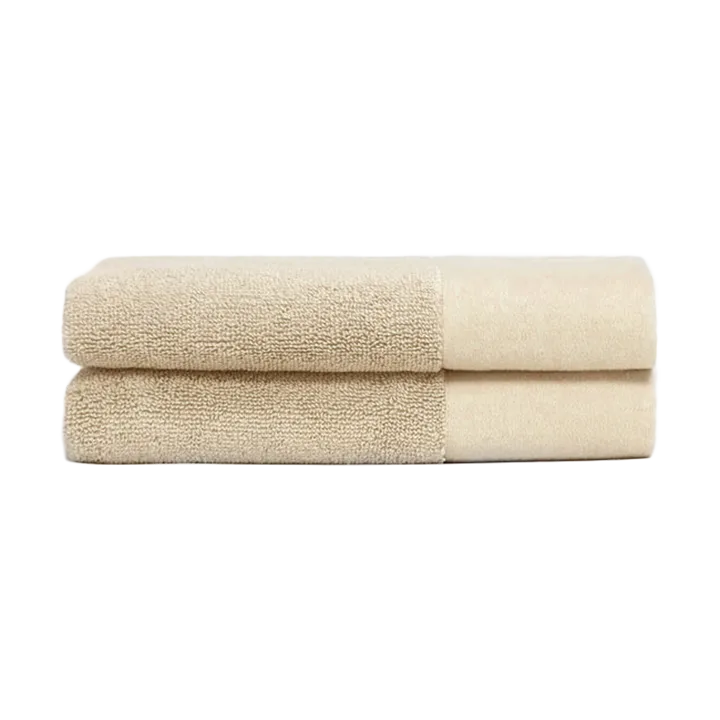 Juniper guest towel 40x70 cm 2-pack - Beach Sand - Juniper
