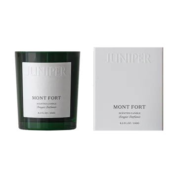 Mont fort scented candle - 240 gr - Juniper