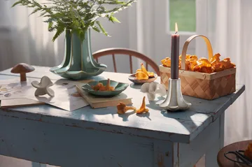 Chanterelle vase - Green, 20.5 cm - Kähler