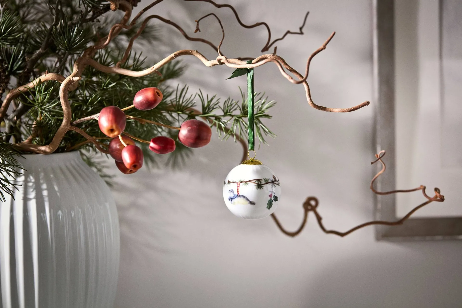 Hammershøi Christmas bauble Ø6 cm, 2026 Kähler