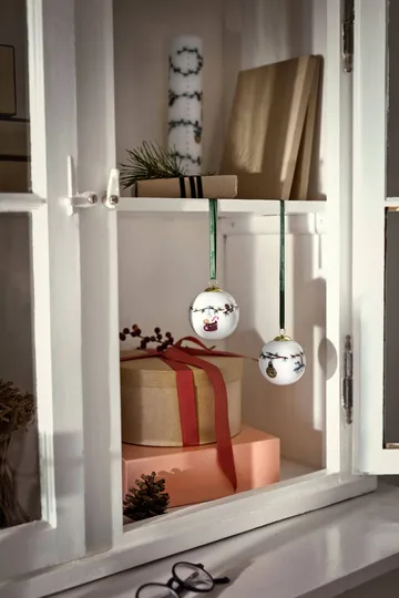 Hammershøi Christmas bauble Ø6 cm - 2026 - Kähler