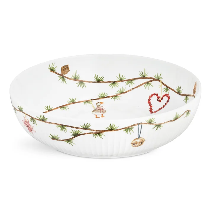 Hammershøi Christmas bowl Ø30 cm - white - Kähler