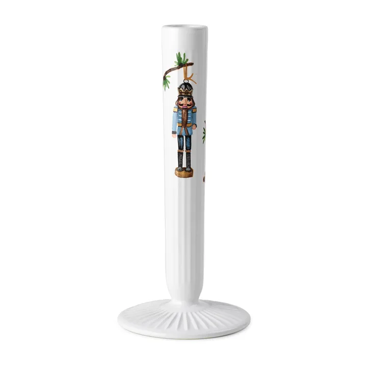 Hammershøi Christmas candle sticks white - 20 cm - Kähler