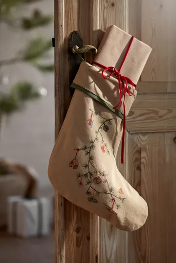 Hammershøi Christmas Christmas stocking - Beige - Kähler