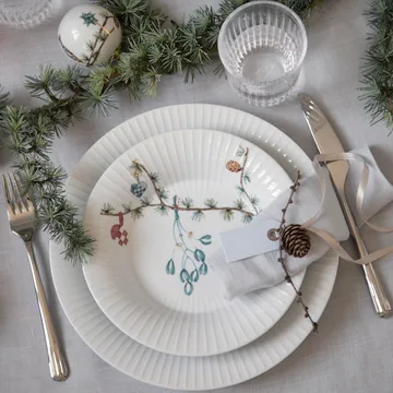 Hammershøi Christmas deep plate - 21 cm - Kähler