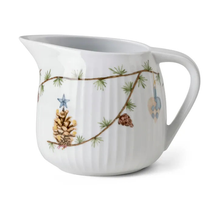Hammershøi Christmas Sauce Jug 66 cl - White - Kähler