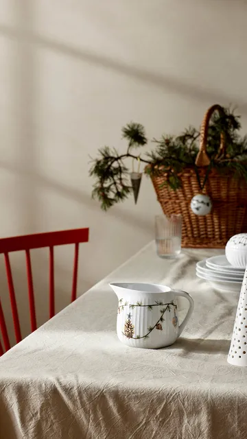 Hammershøi Christmas Sauce Jug 66 cl - White - Kähler