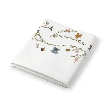Hammershøi Christmas tablecloth 150x370 cm - White - Kähler