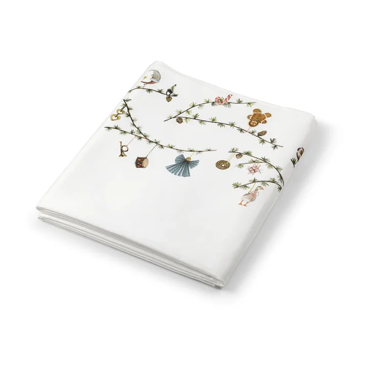 Hammershøi Christmas tablecloth 150x370 cm - White - Kähler