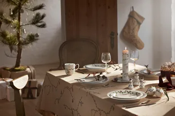 Hammershøi Christmas Tablecloth sand - 150x270 cm - Kähler