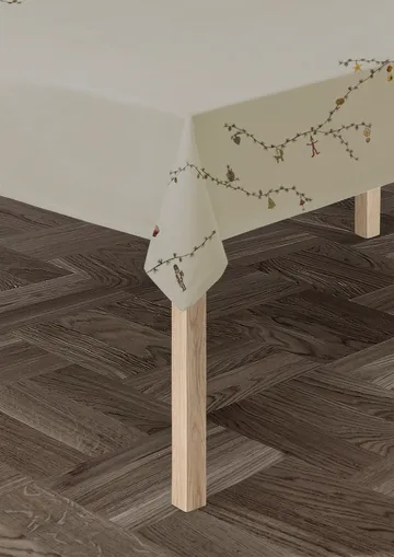 Hammershøi Christmas Tablecloth sand - 150x370 cm - Kähler