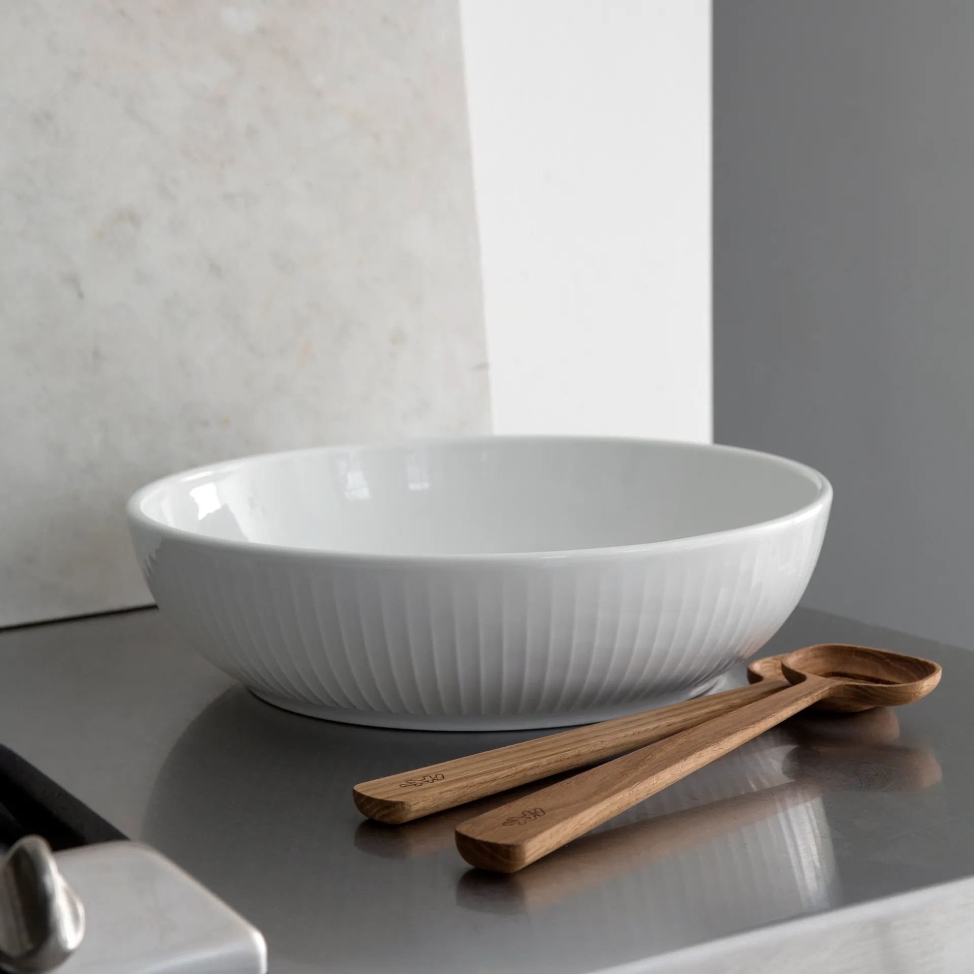 Hammershøi salad servers, 2 pieces Kähler