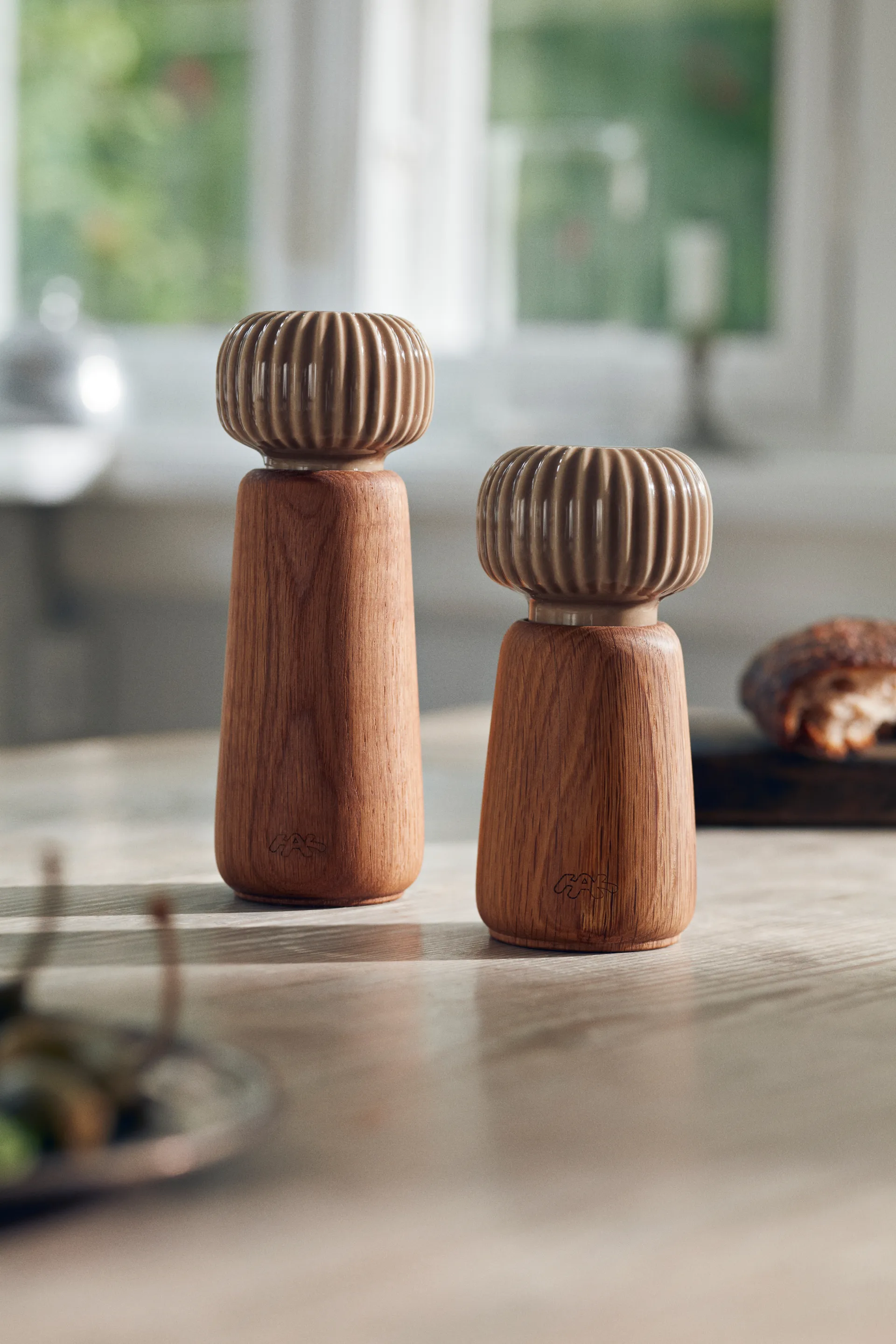 Hammershøi spice mill small, Brown Kähler