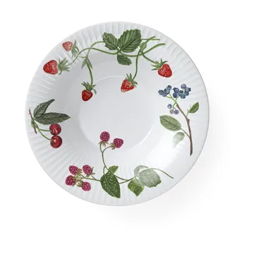 Hammershøi Summer deep plate Ø21 cm - Summer berries - Kähler