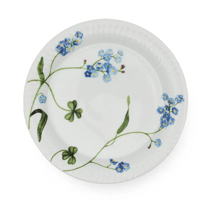 Hammershøi summer plate Ø22 cm - Forget me not - Kähler