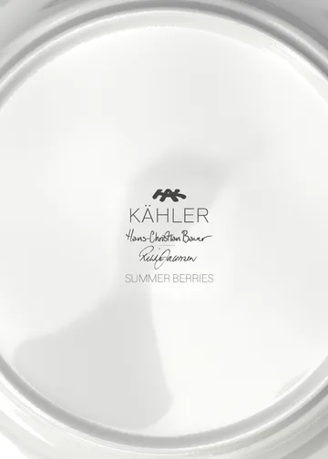 Hammershøi summer plate Ø22 cm - Forget me not - Kähler