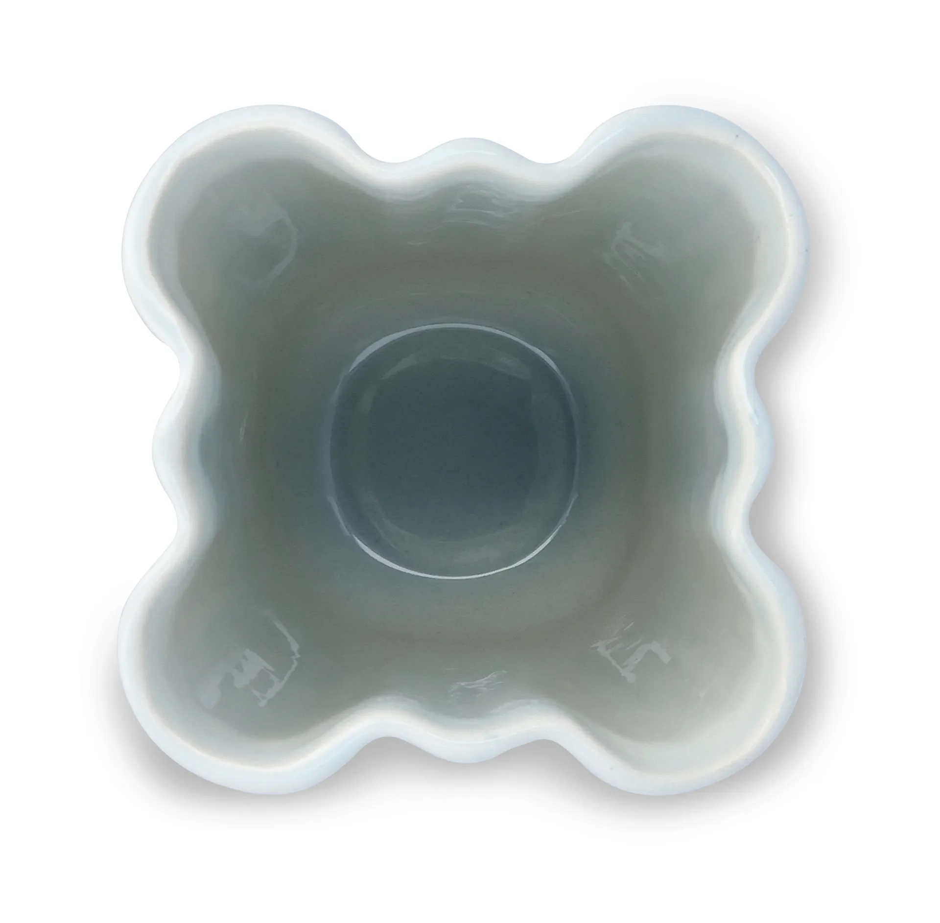 Hammershøi vase unfold, Blue, 16.5 cm Kähler