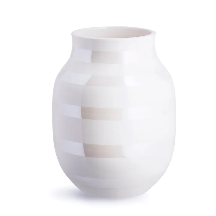Omaggio vase pearl - medium - Kähler