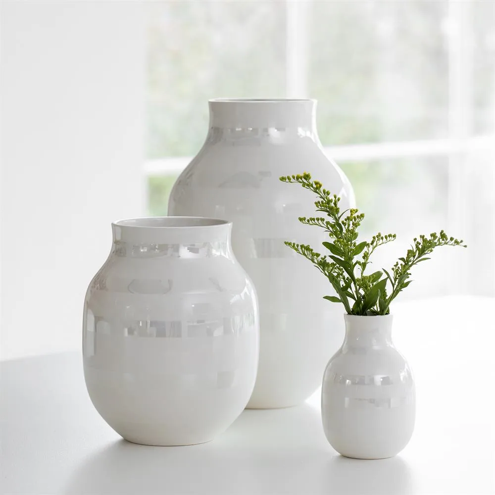 Omaggio vase pearl, Small Kähler