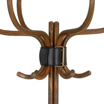 Babe coat rack - White-natural leather belt - Källemo