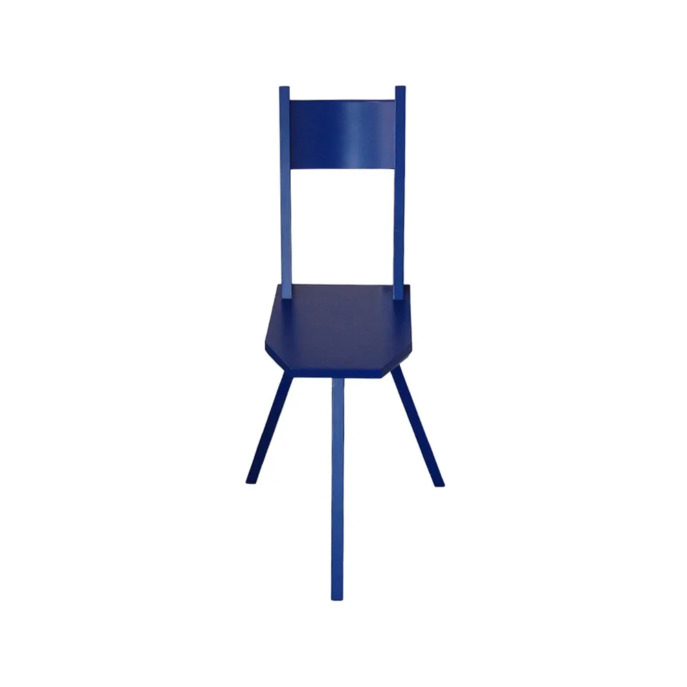 Camilla chair, Blue glaze Källemo