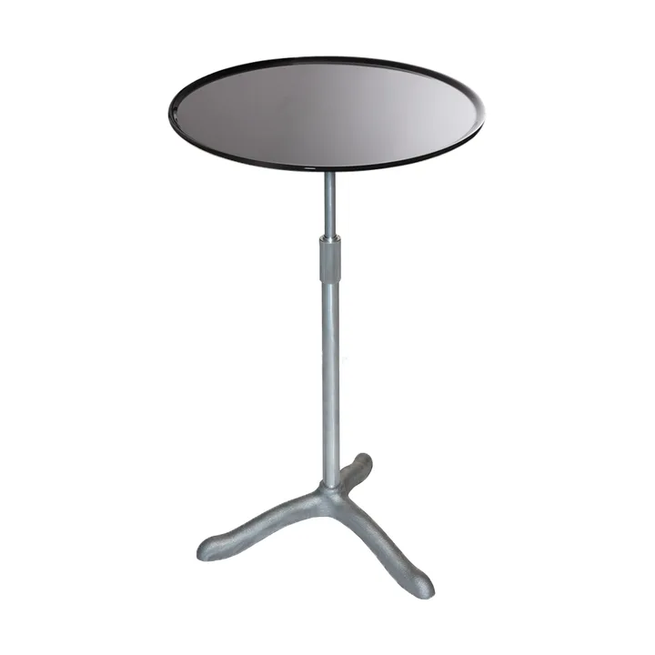 Cassis coffee table Ø37 cm - Aluminium-black - Källemo