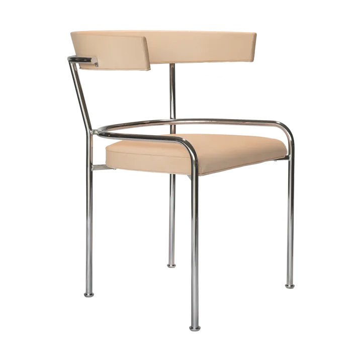 GA-1 armchair - Elmo Vegeta leather-chrome - Källemo